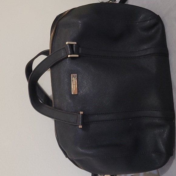 Kate Spade Cassie Newbury Lane Midnight Black Satchel Bag - Picture 7 of 9